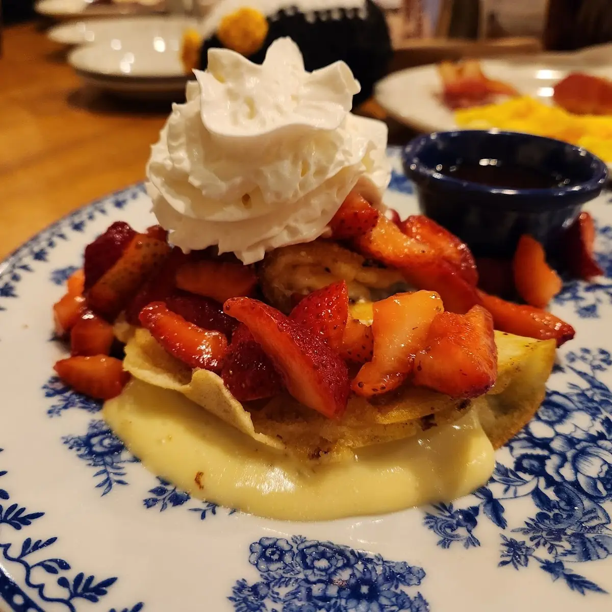 Strawberry Cheesecake Pancakes