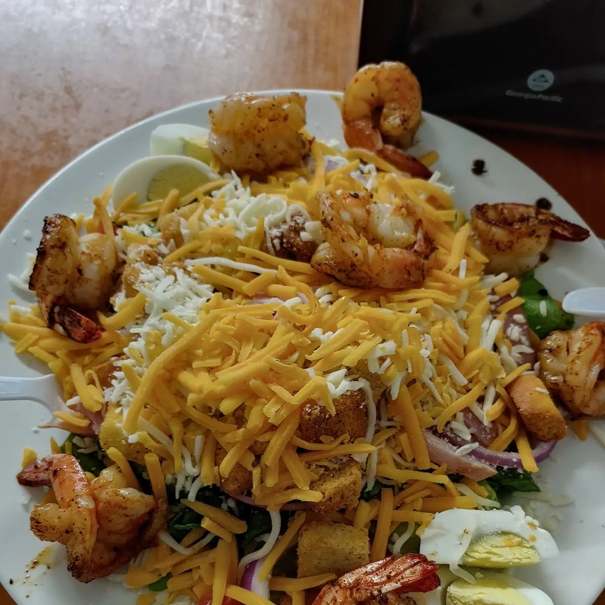 Grilled Shrimp Caesar Salad