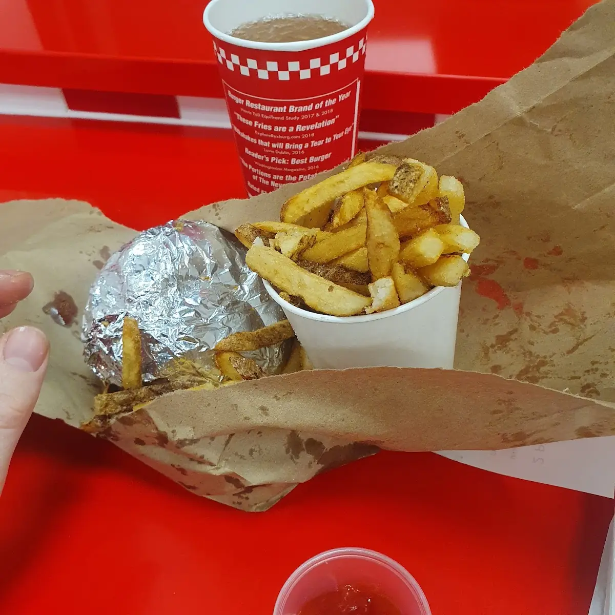 Cheeseburger with Medium Fries