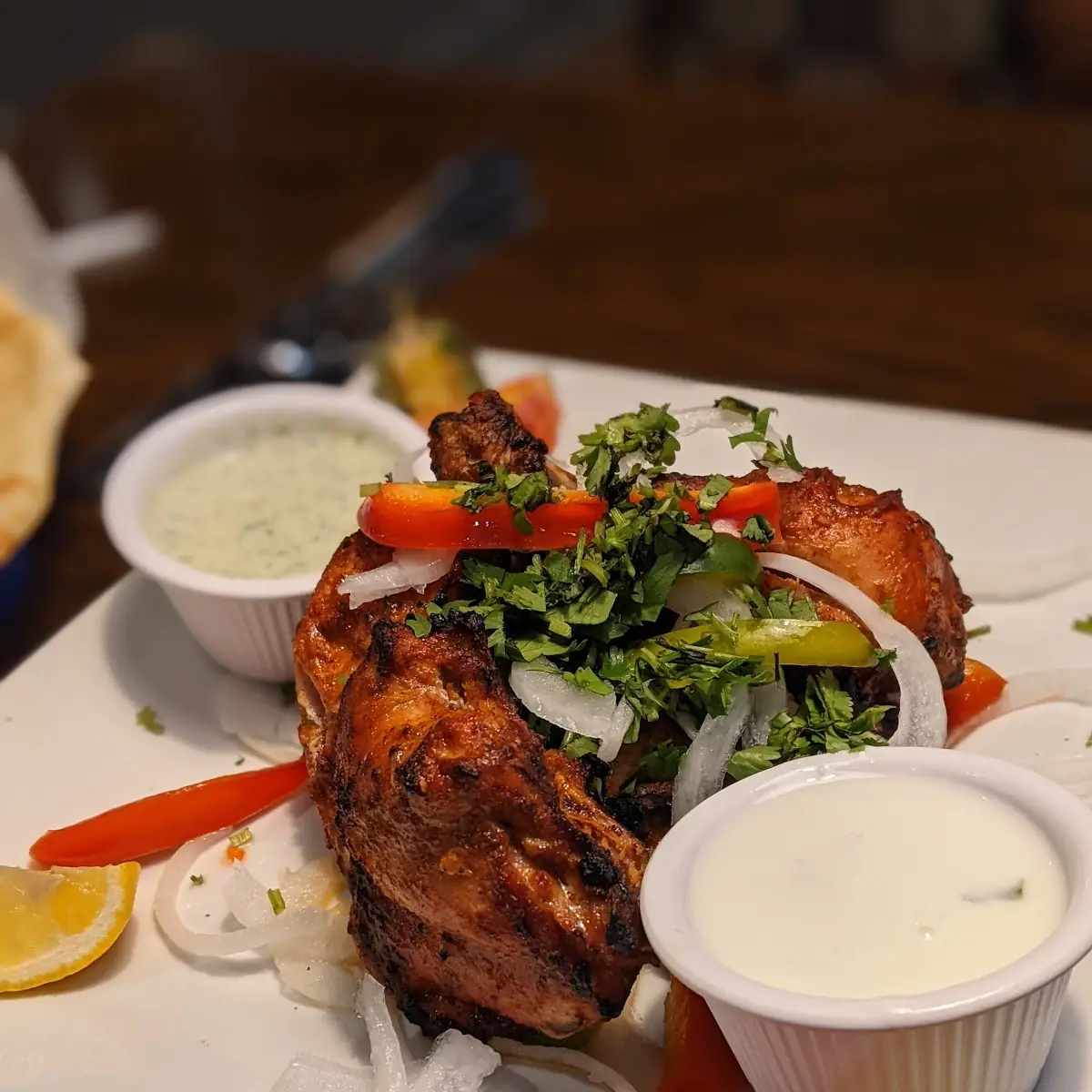 Chicken Saag (Pan)