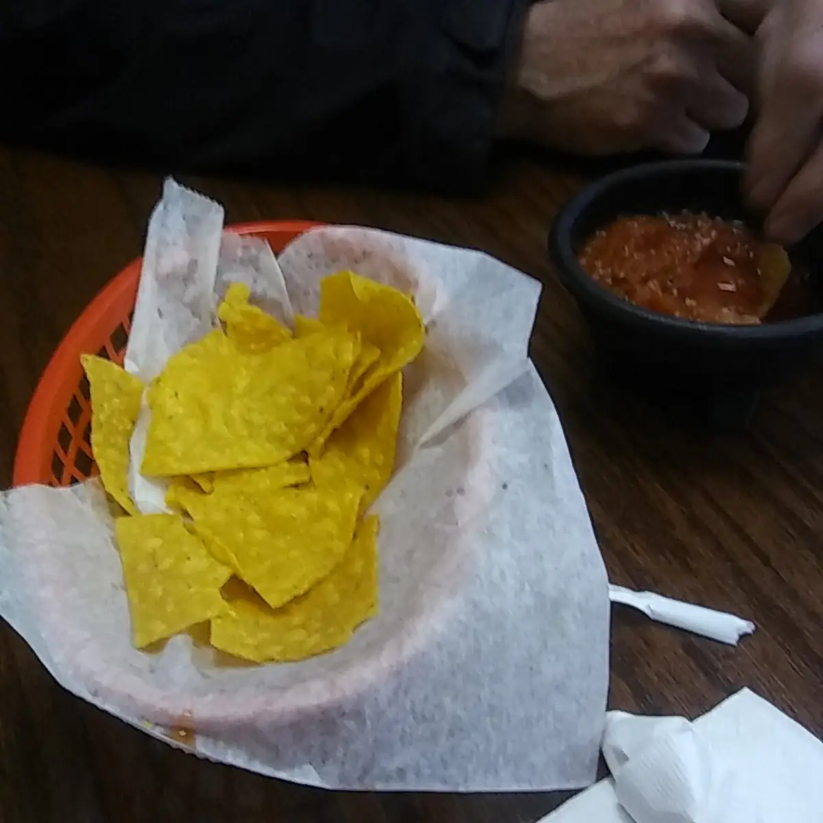 Chips Salsa Cheese