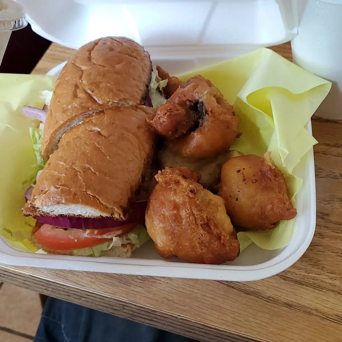 Pastrami Sandwich with Fried Mushrooms