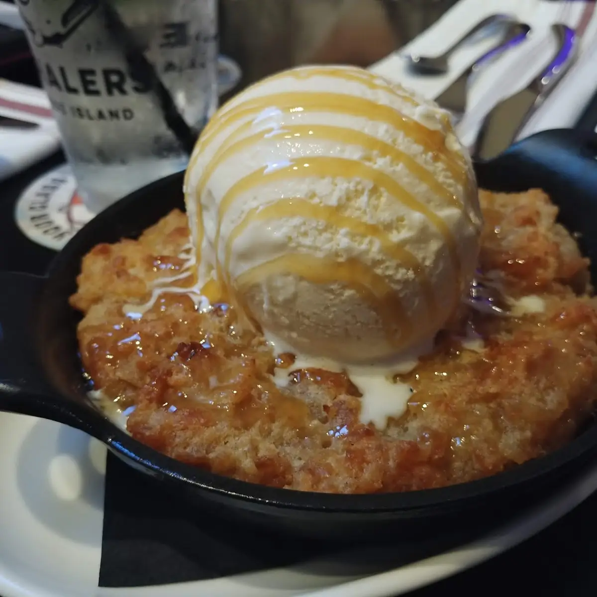 Glazed Donut Bread Pudding