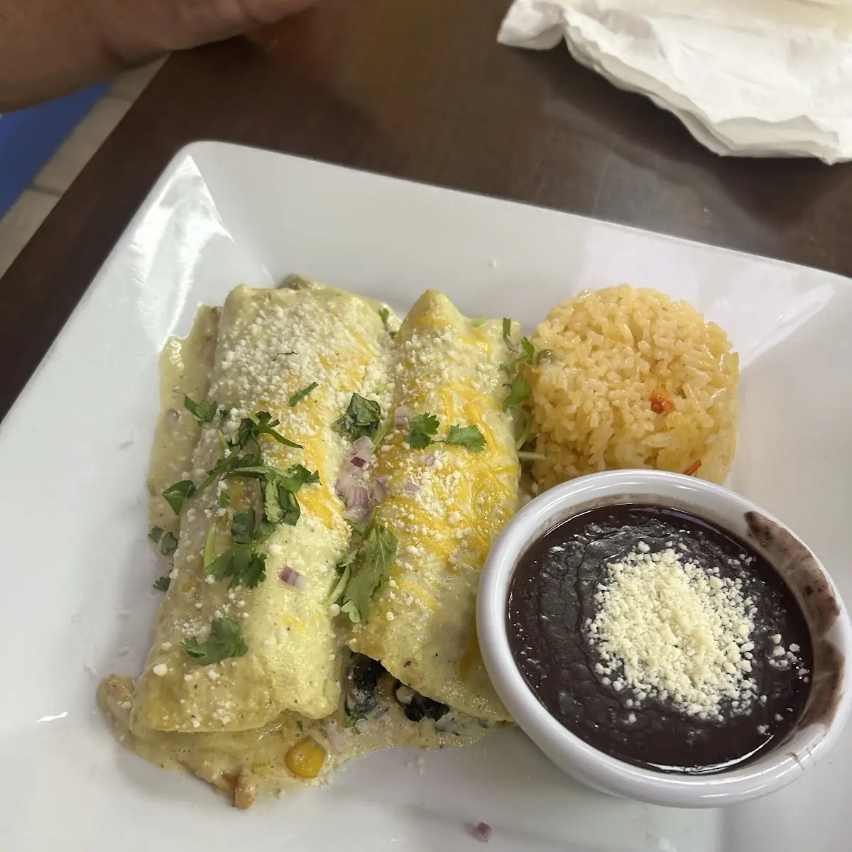 Traditional Chicken Enchiladas