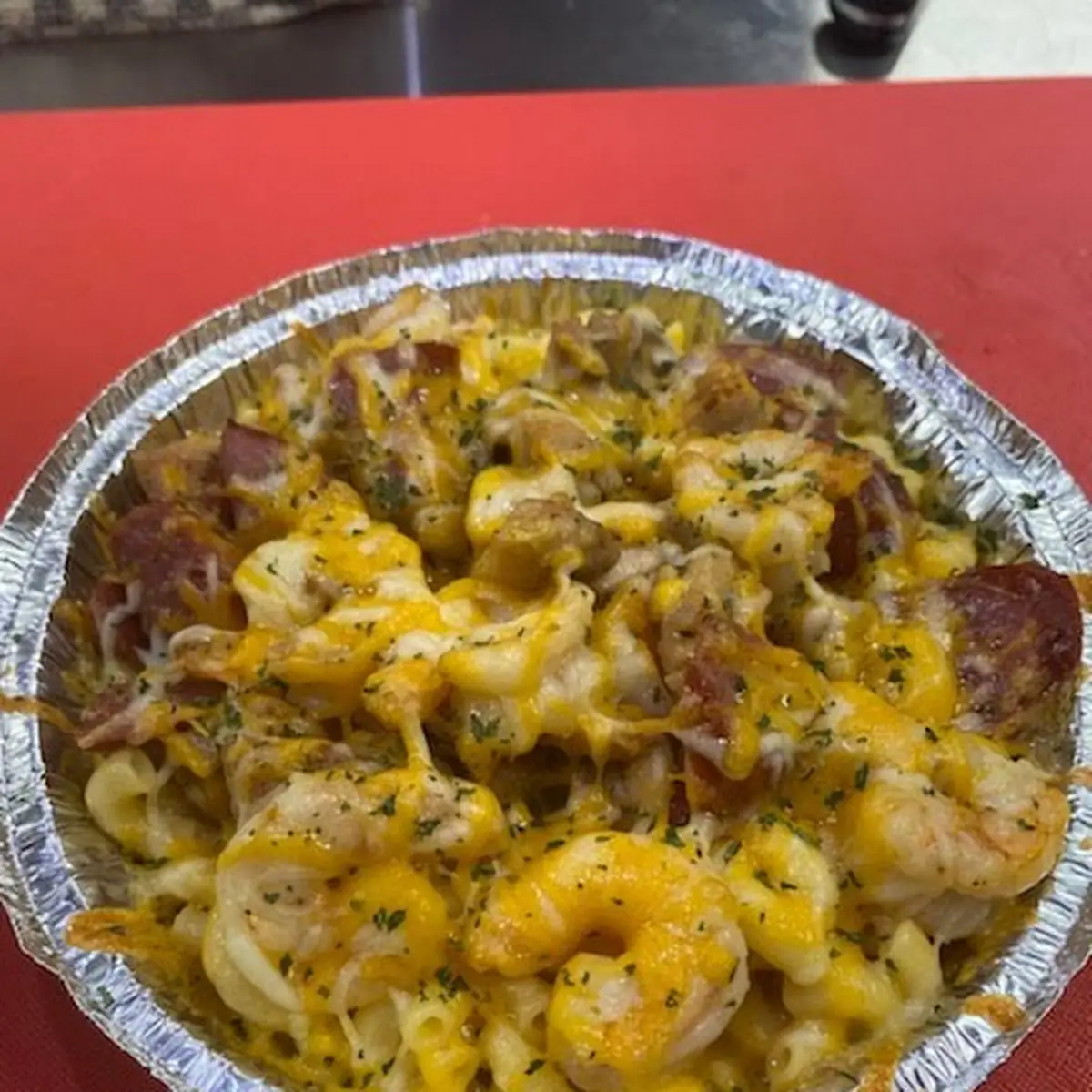 Loaded Mac N Cheese