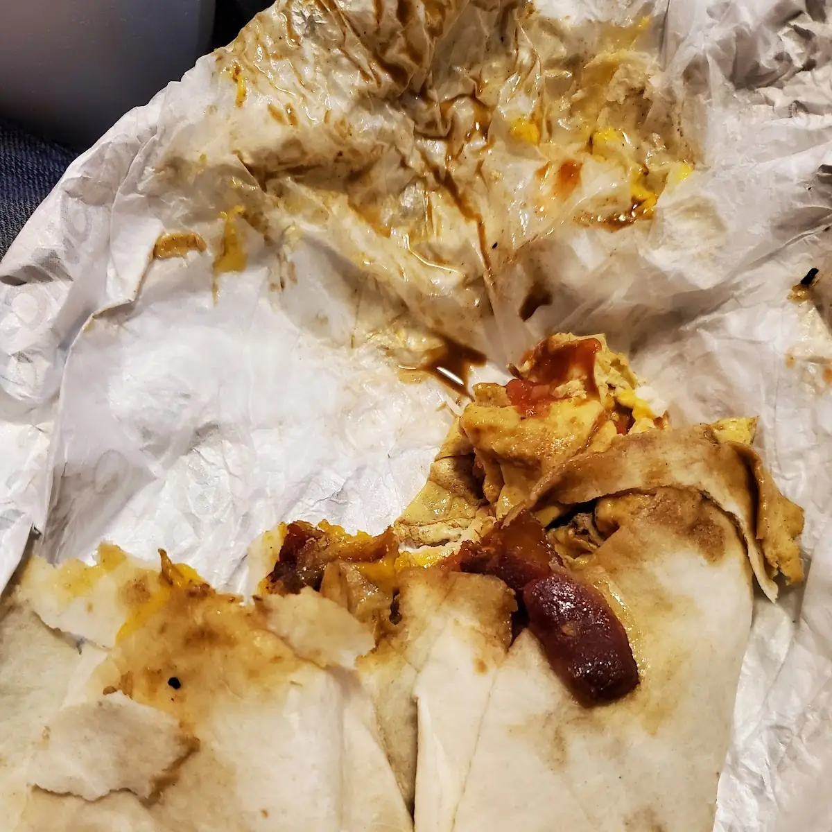Bacon Breakfast Burrito