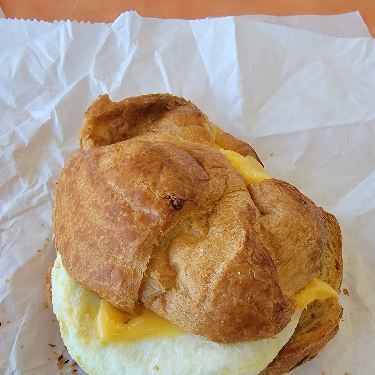 Egg and Cheese Croissant