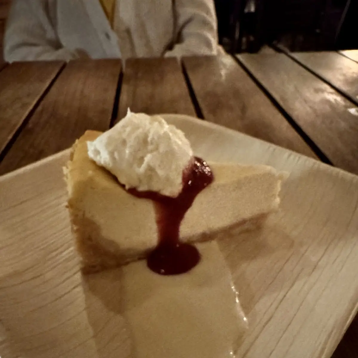 Cheesecake with Apple Cider Caramel