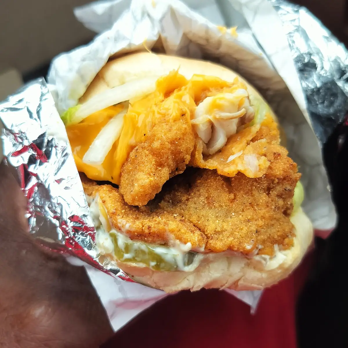 Fried Fish Sandwich Combo