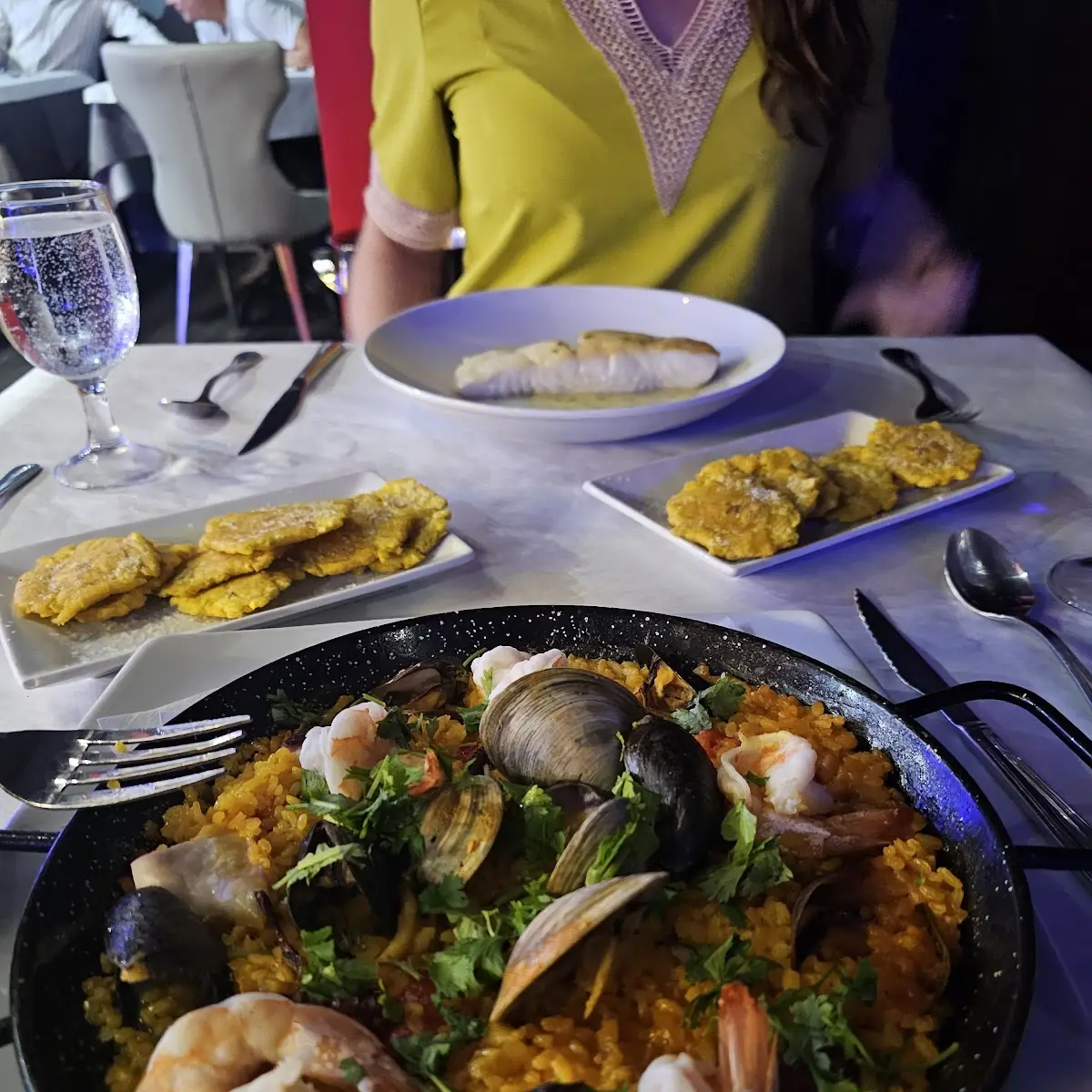 Paella De Mariscos Para 2