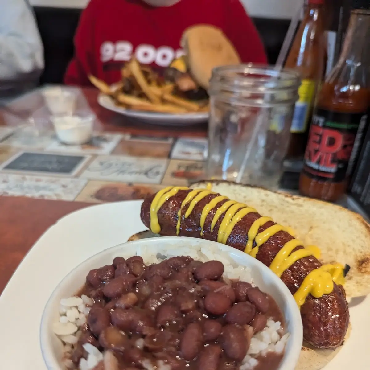 Spicy Sausage Sandwich
