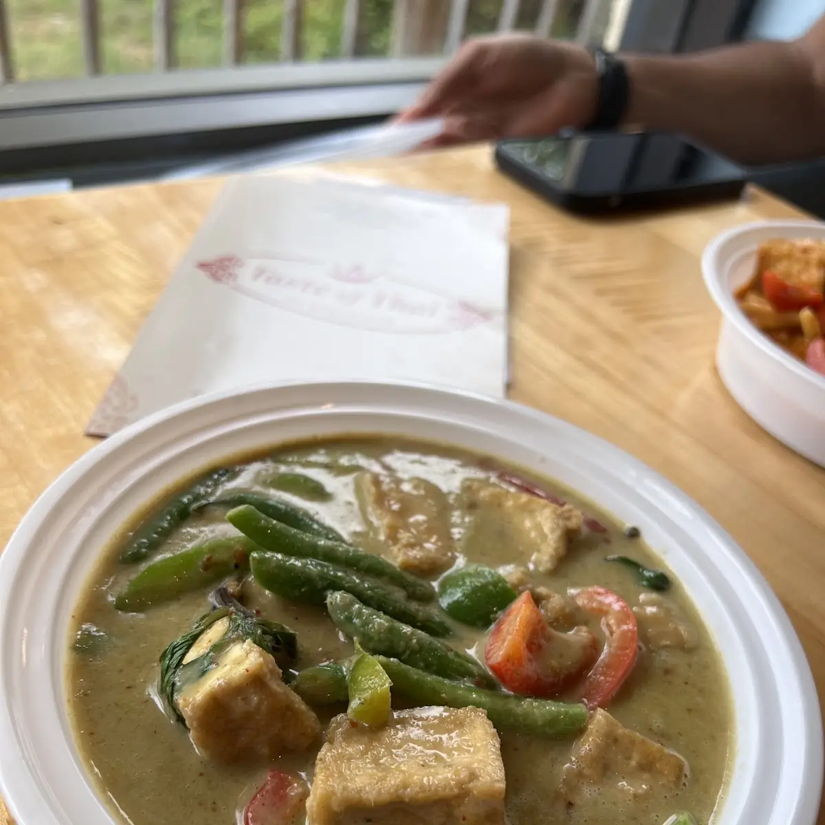 Green Curry with Tofu