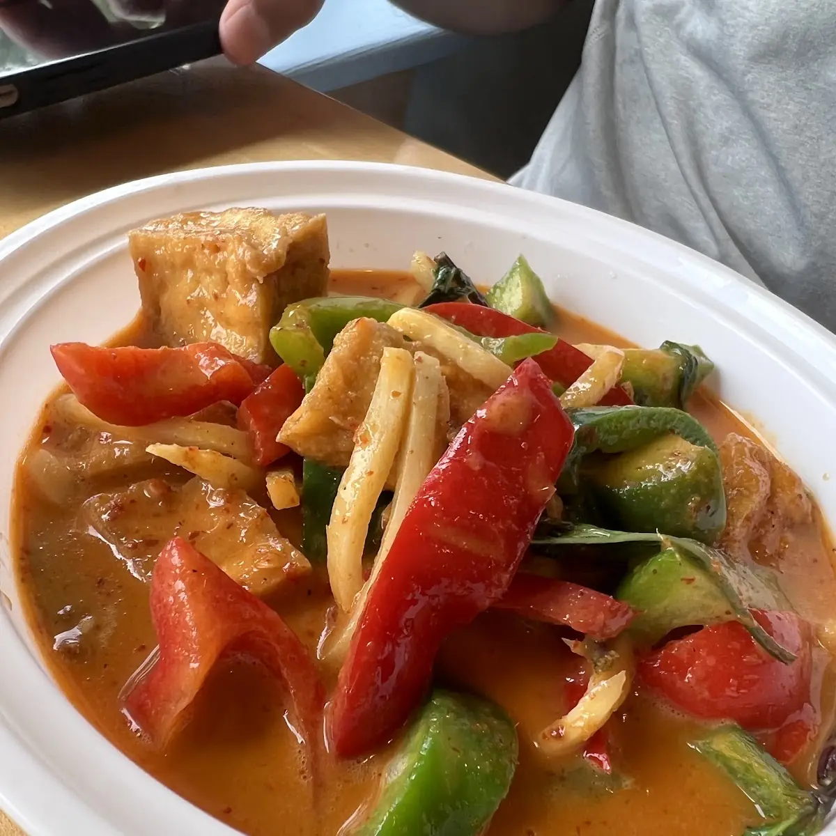 Red Curry with Tofu