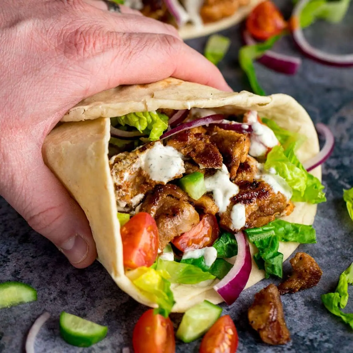 Chicken Gyro Sandwich