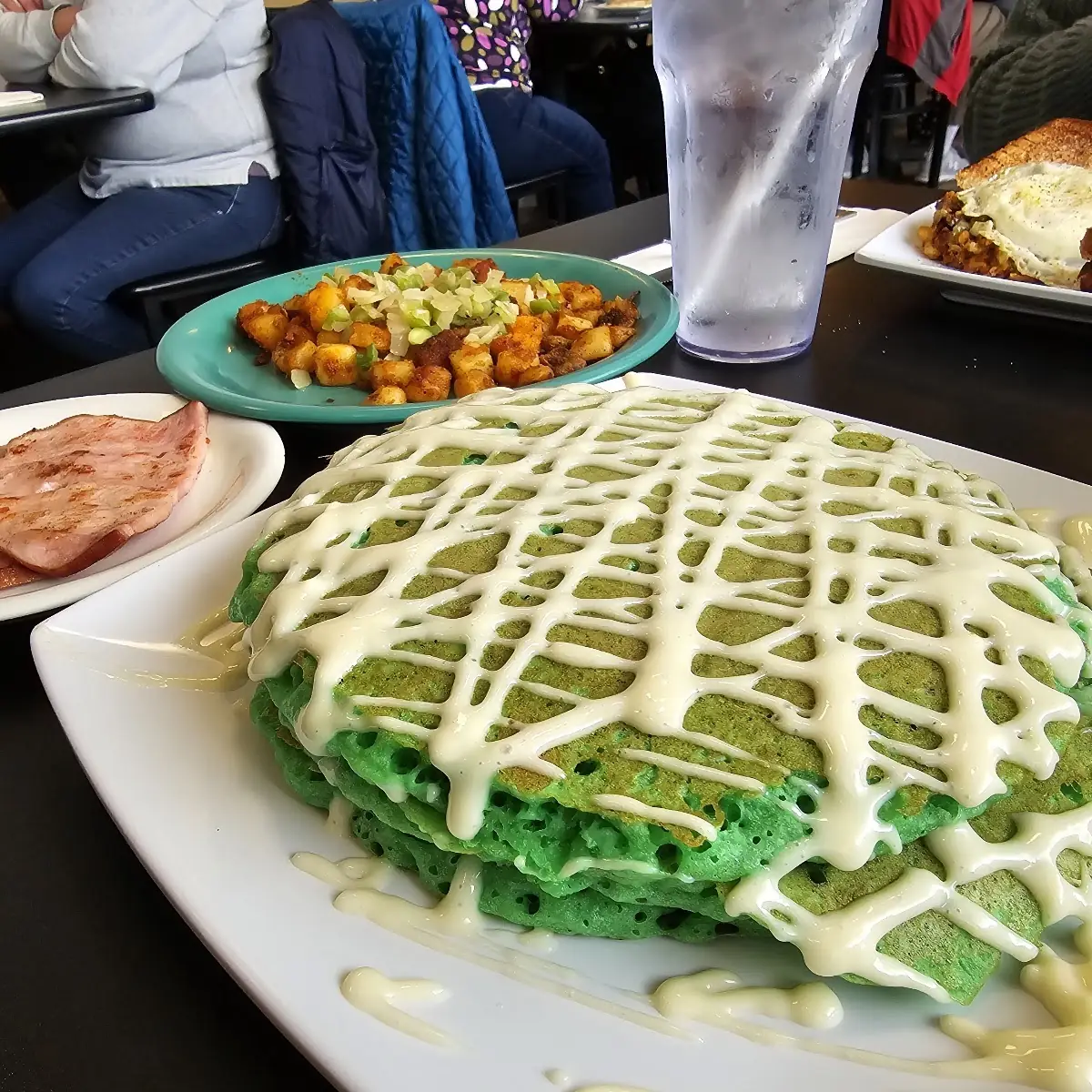 Pistachio Pancakes