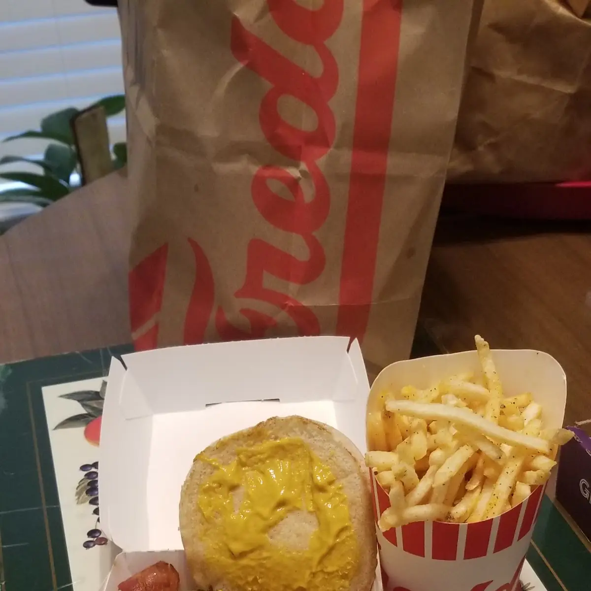 Bacon and Cheese Burger Double Combo