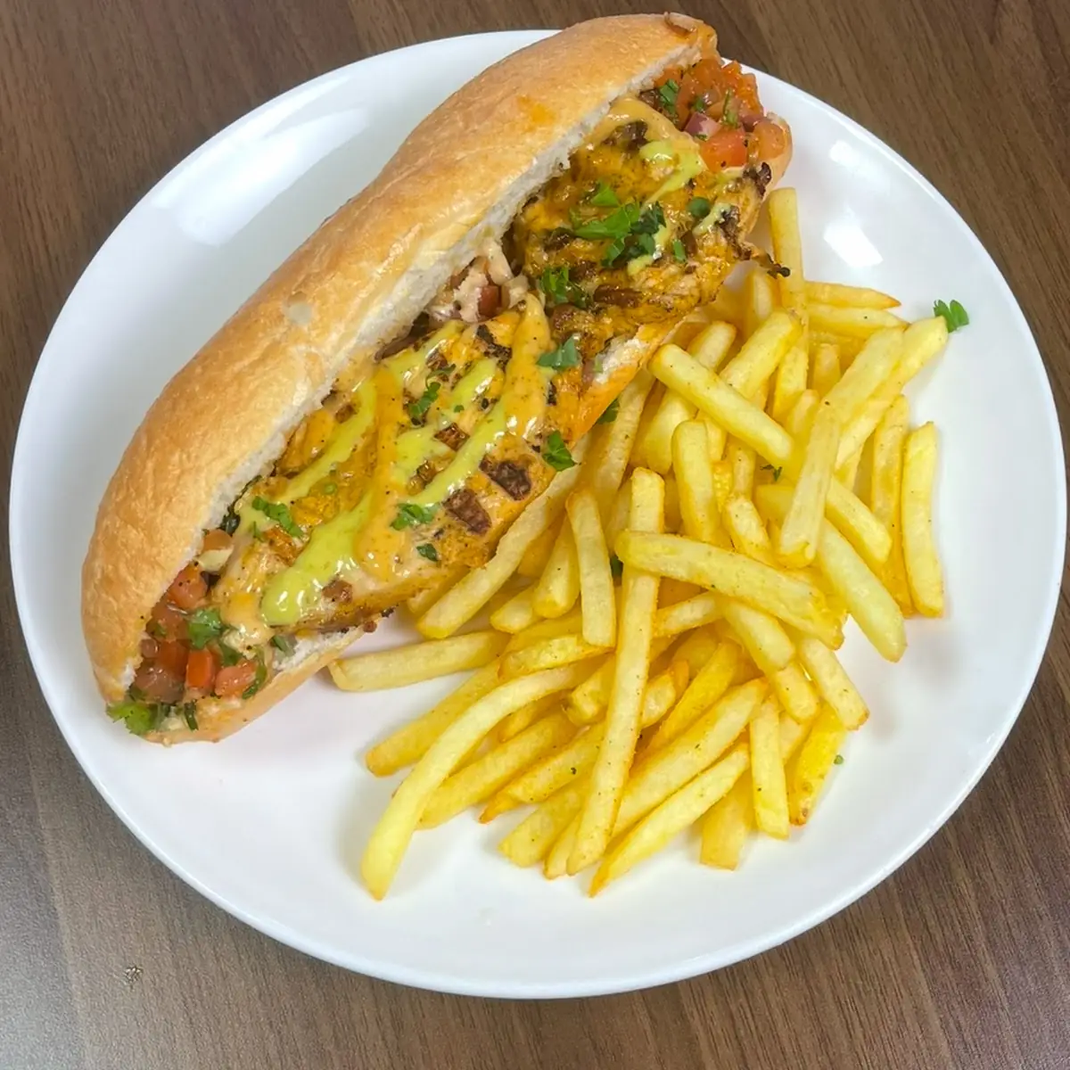 Chicken Kabab Sandwich