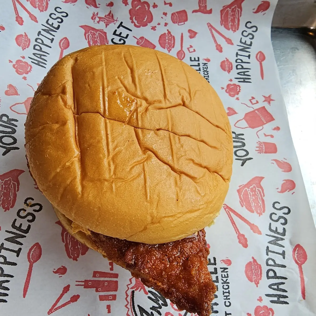 Spicy Butter Chicken Sandwich