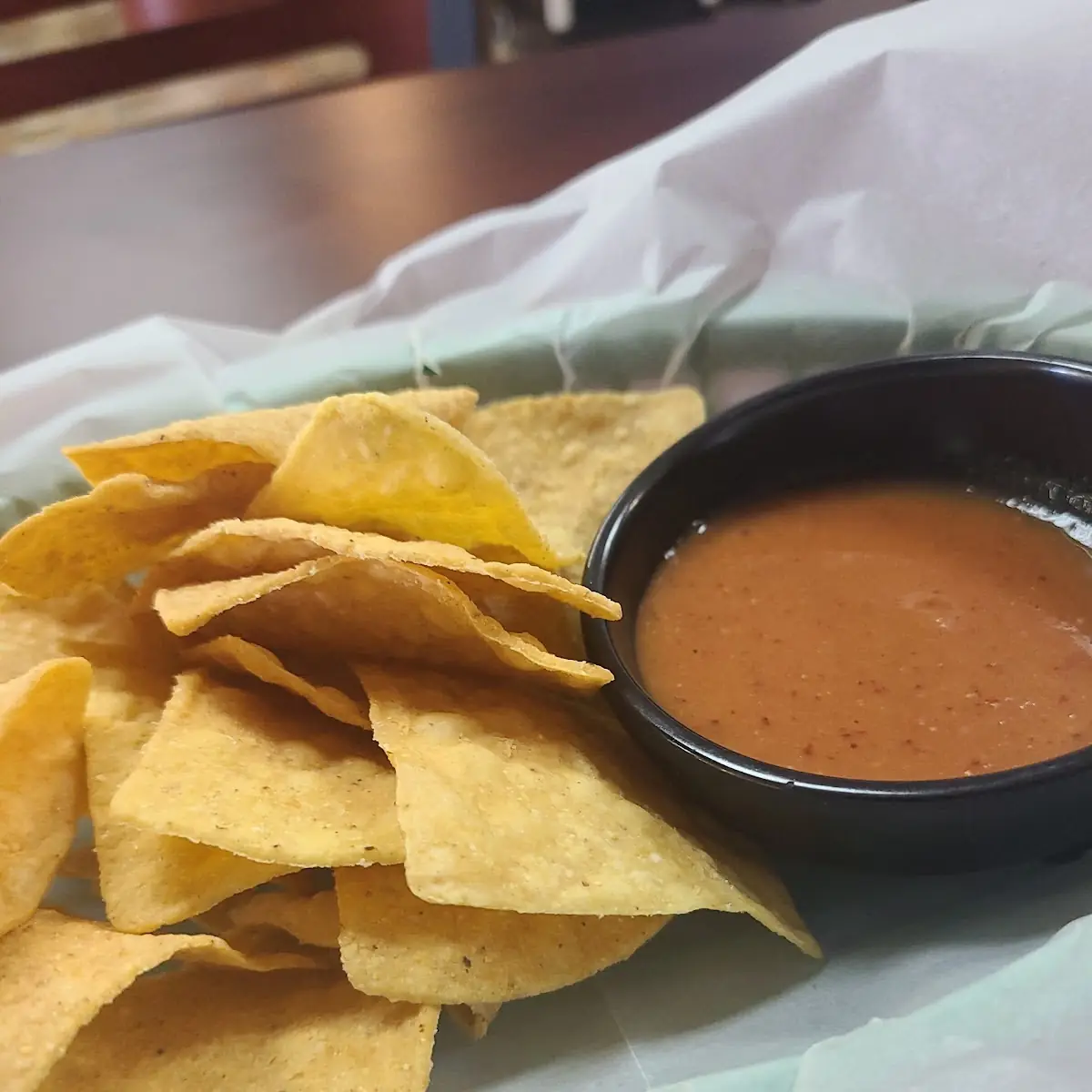 Complimentary Chips and Salsa