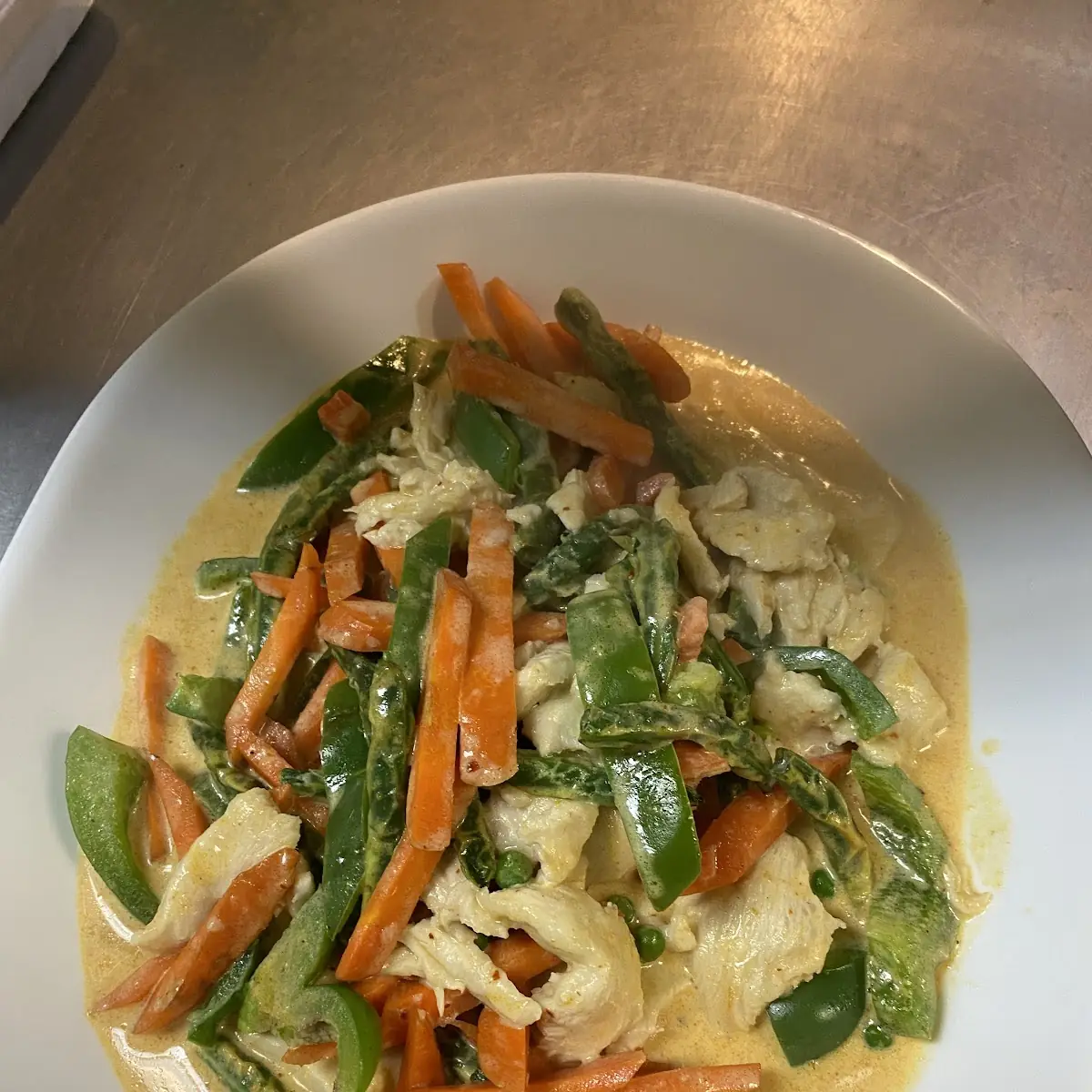 PA Nang Curry Chicken