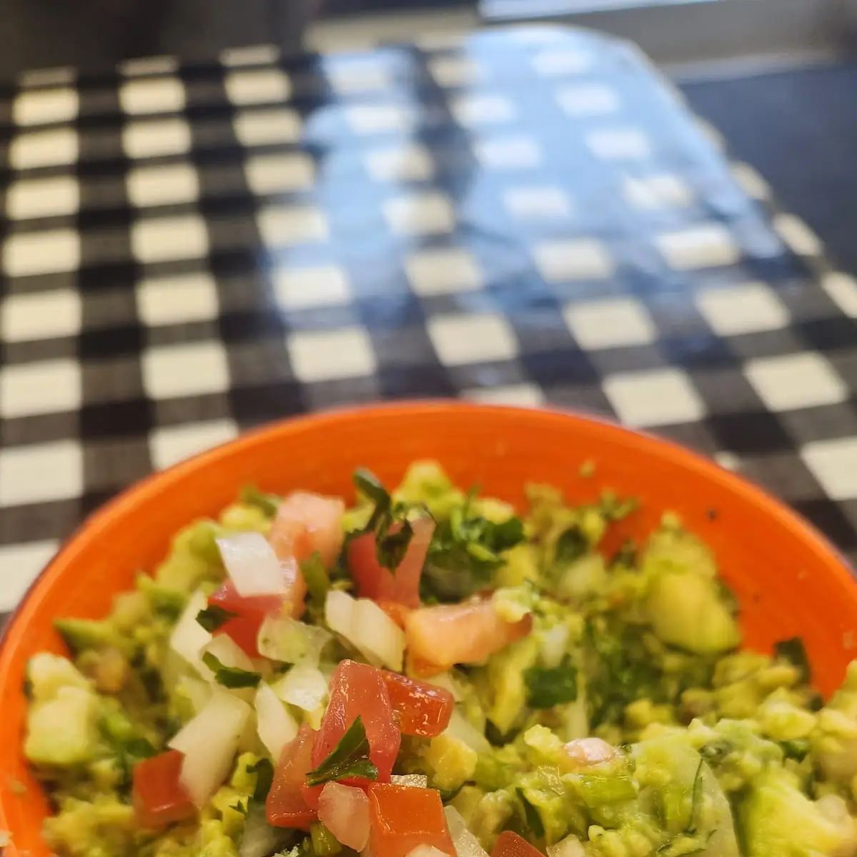 Homemade Guacamole and Chips
