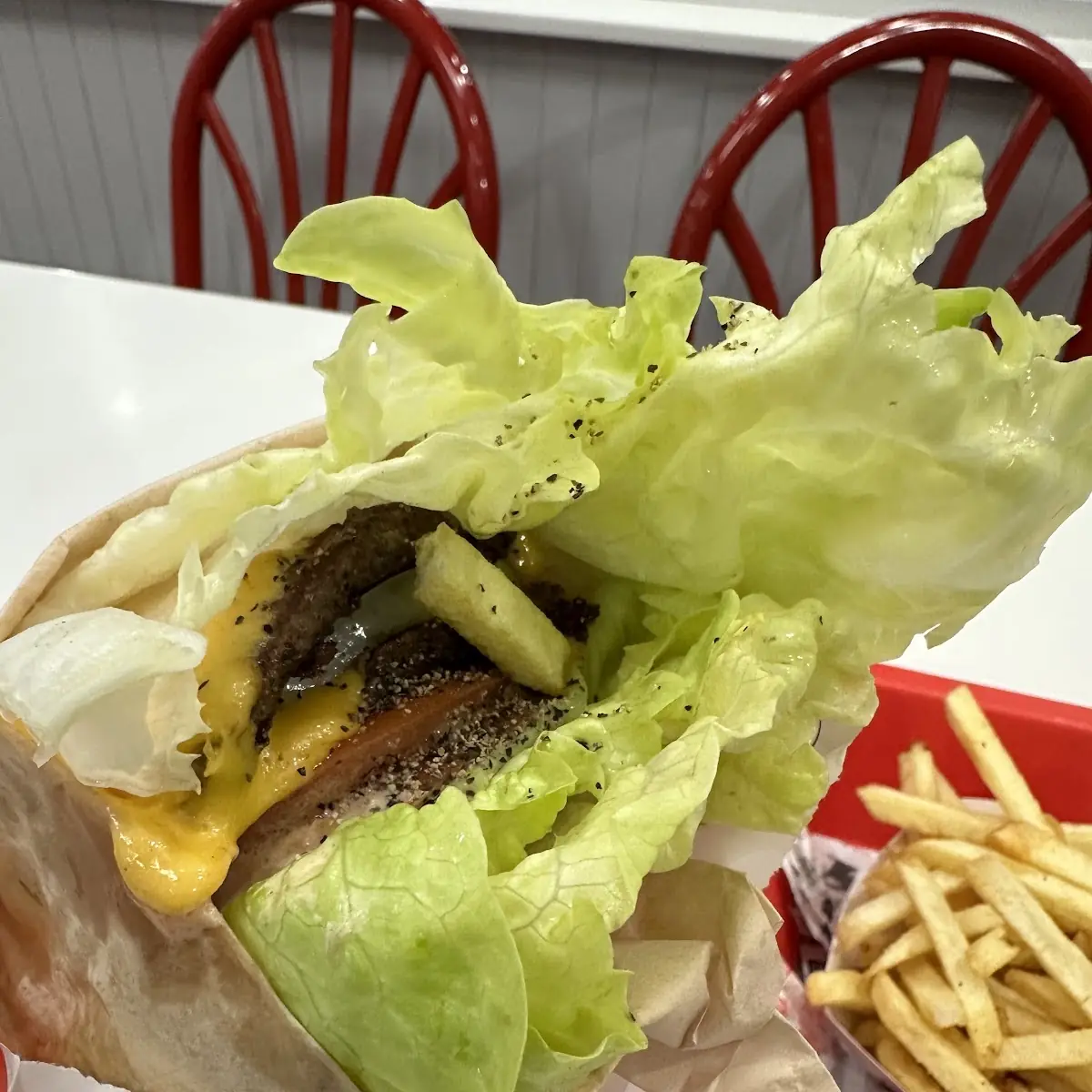 Double Double Cheeseburger Wrap