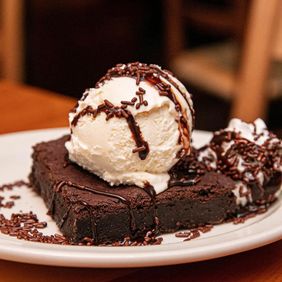 Warm Brownie Sundae V
