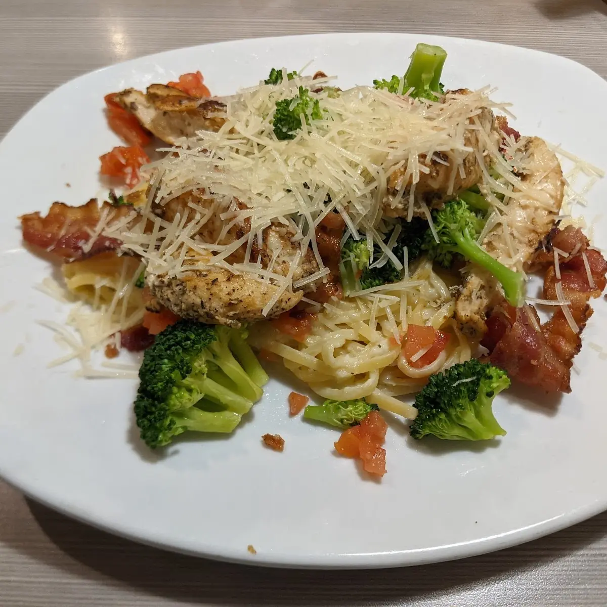 Bacon Broccoli Chicken Pasta