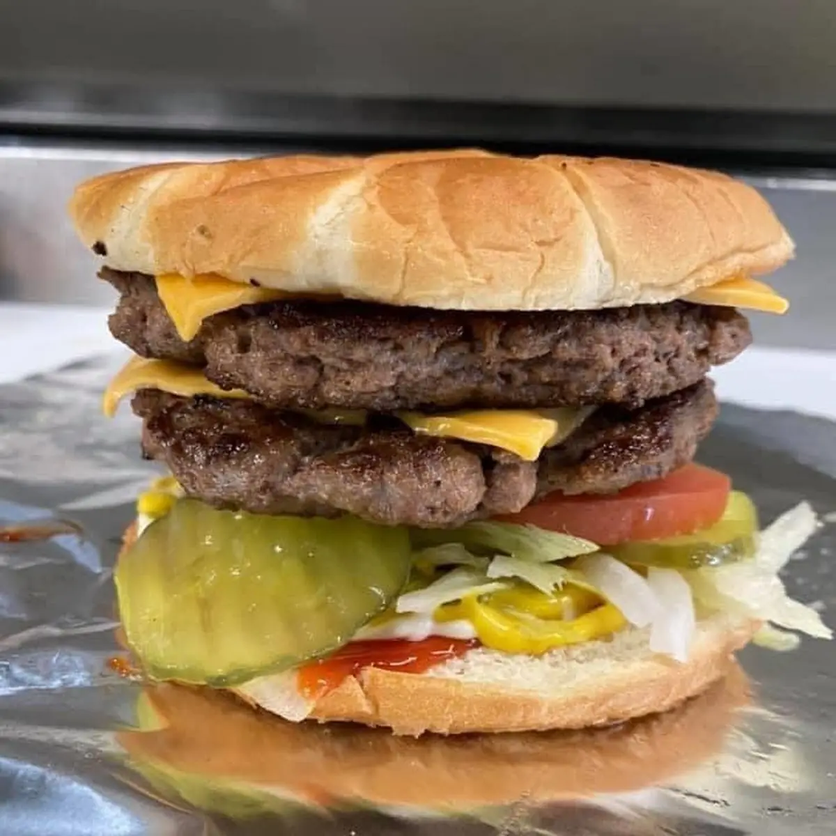 Double Cheeseburger 1 4 lb