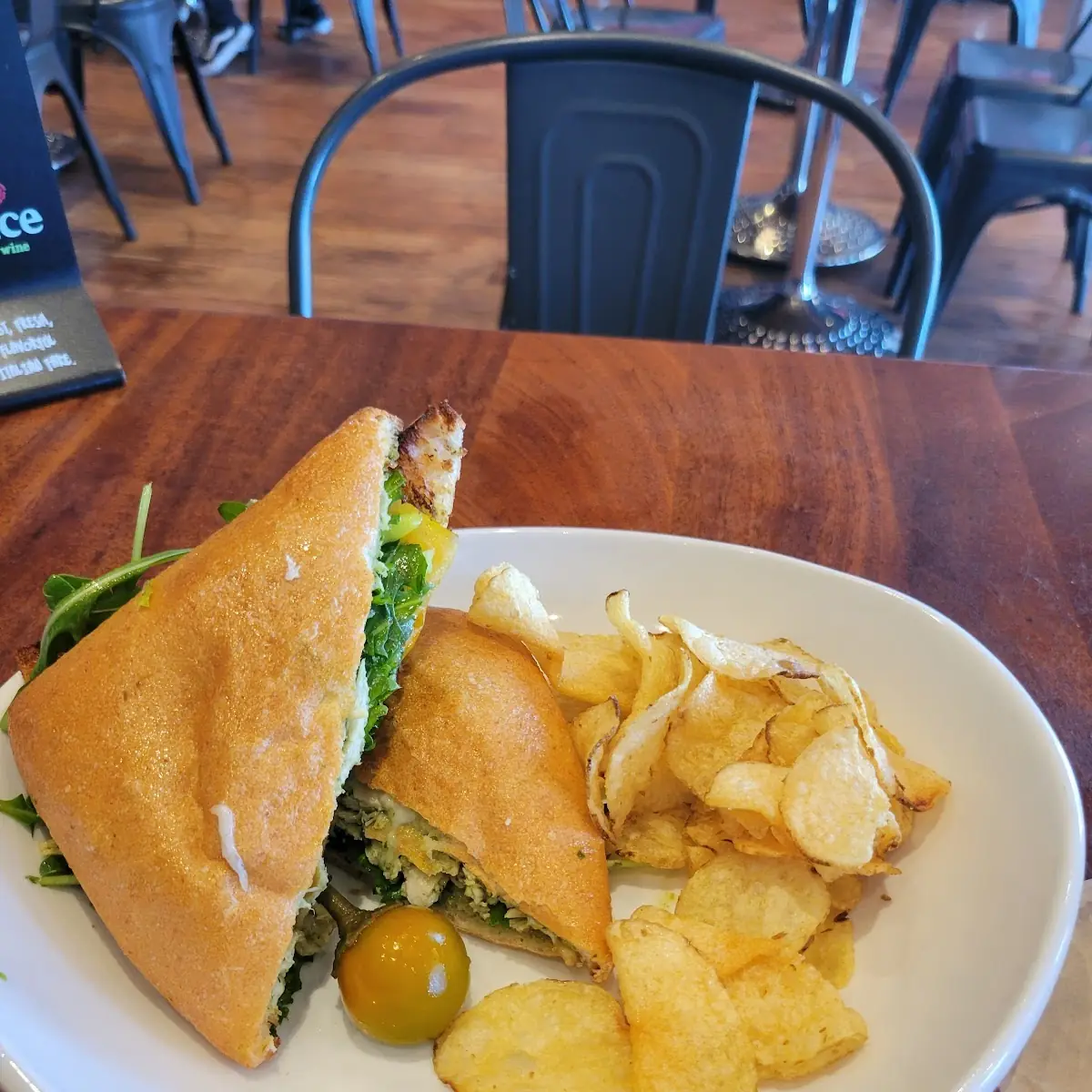 Pesto Chicken Panini