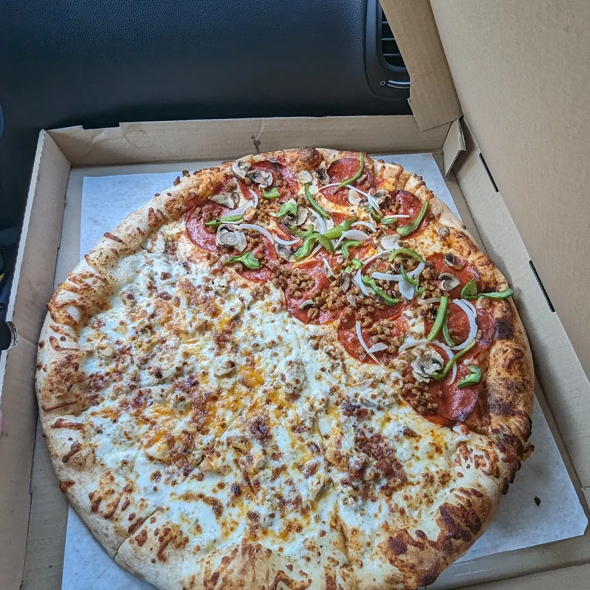Chicken Bacon Ranch Pizza