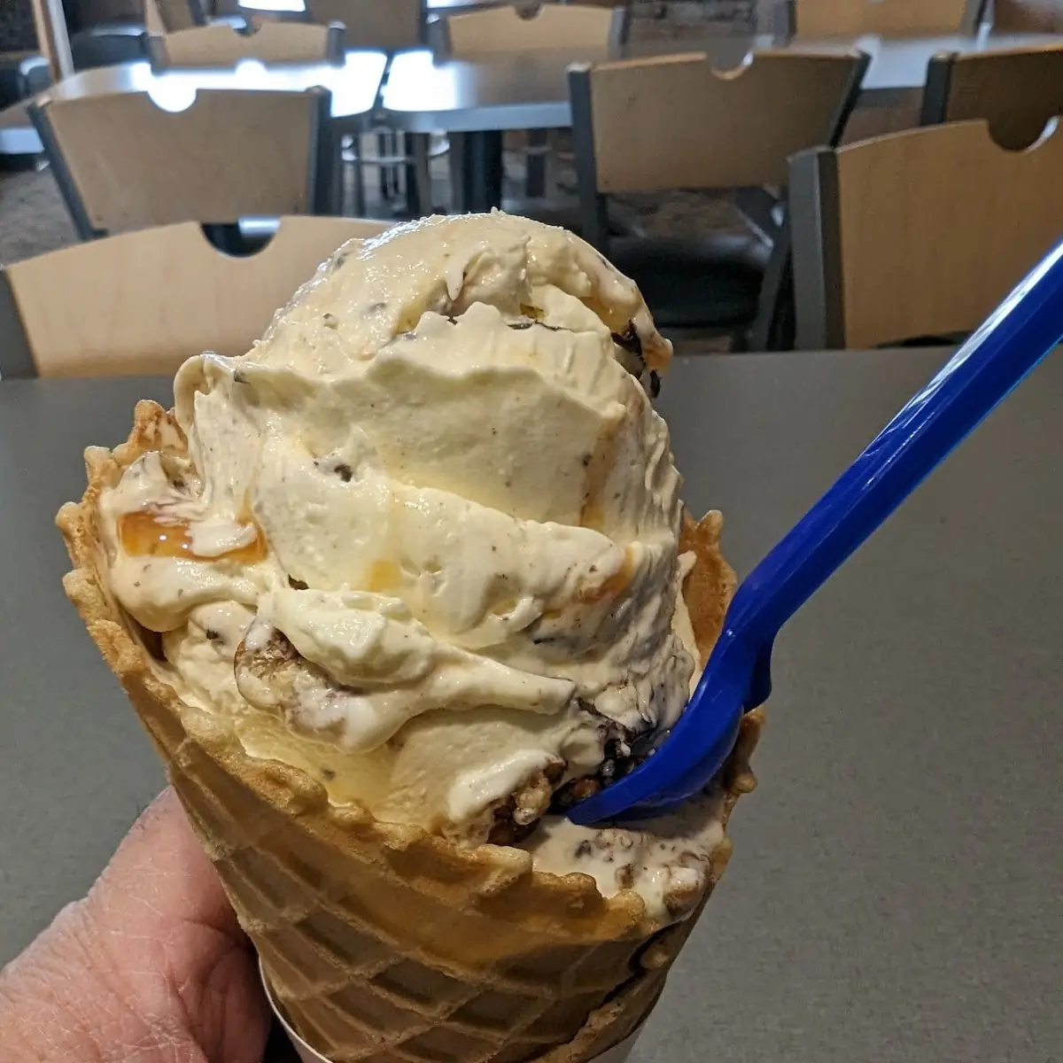 Turtle Waffle Cone