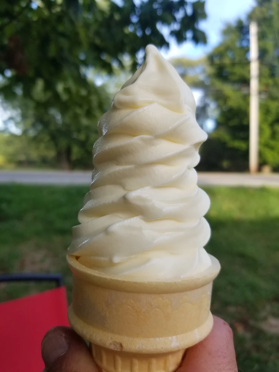 Vanilla Ice Cream Cone