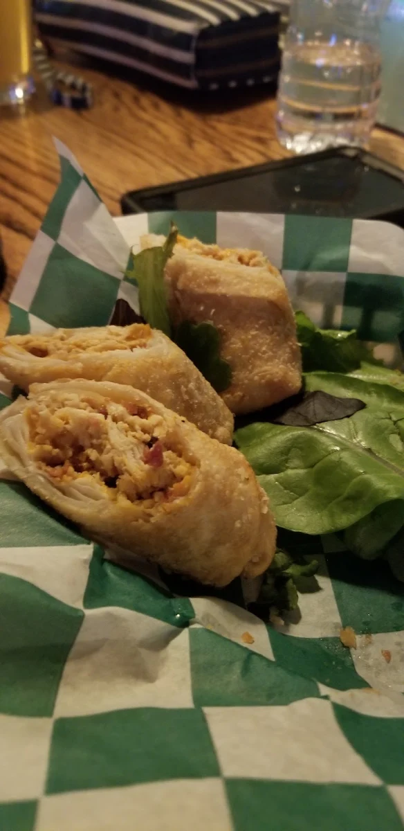 Buffalo Chicken Egg Rolls