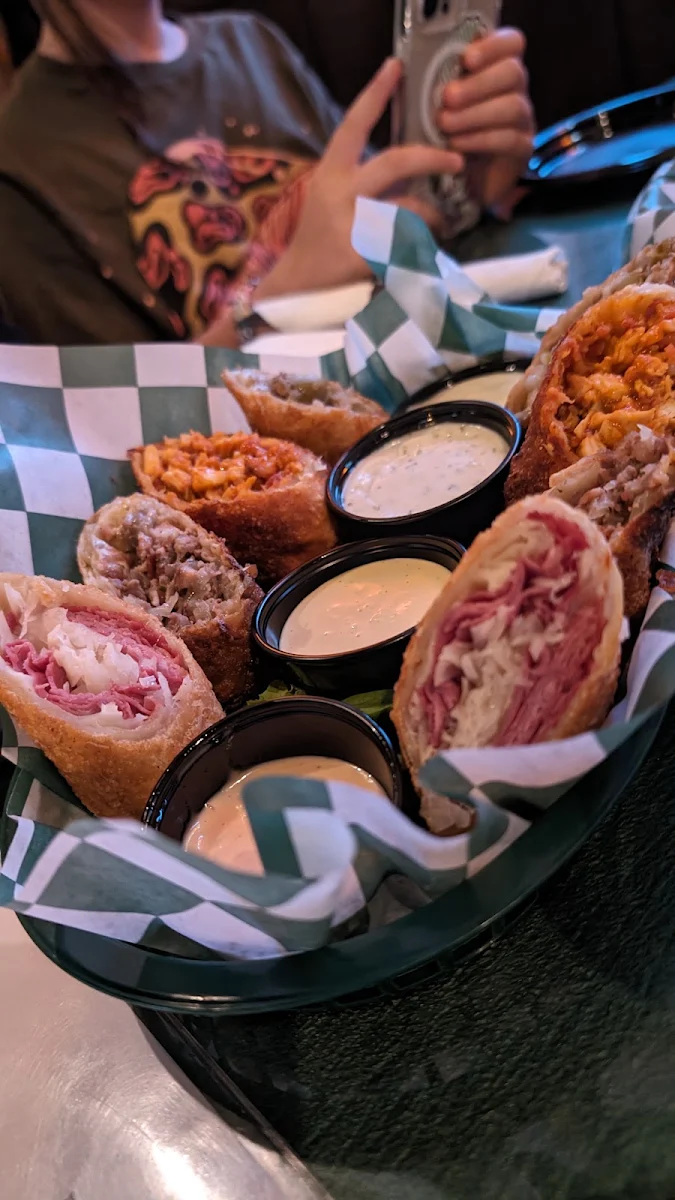 Egg Roll Sampler Platter