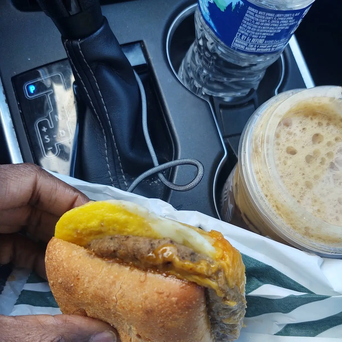 Impossible Sausage Cheese and Egg Sandwich