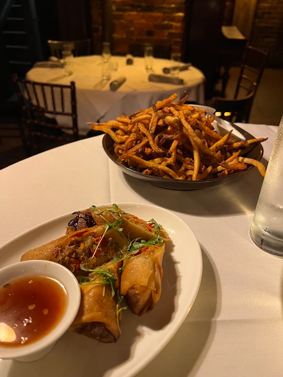 Duck Confit Spring Rolls