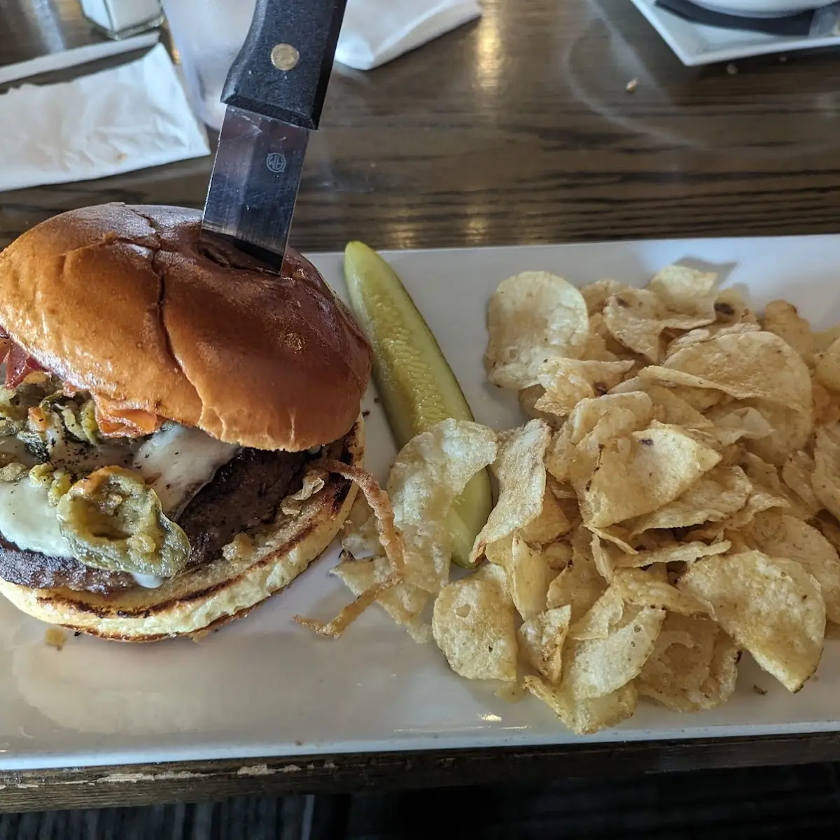 Bacon Cheddar Chipotle Burger
