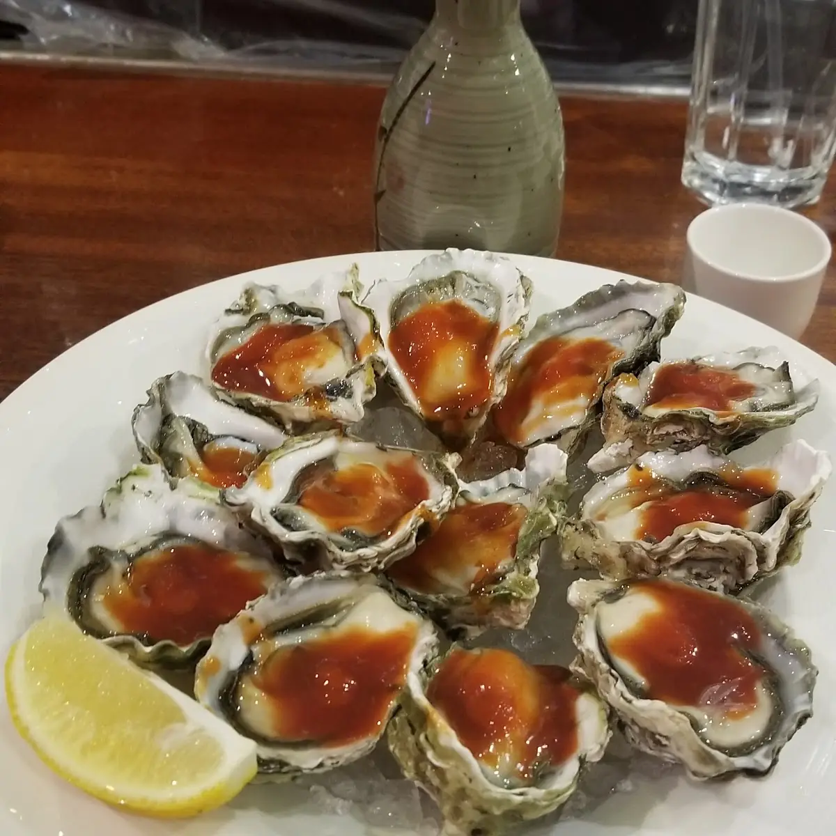 Kumamoto Oysters on the Half Shell
