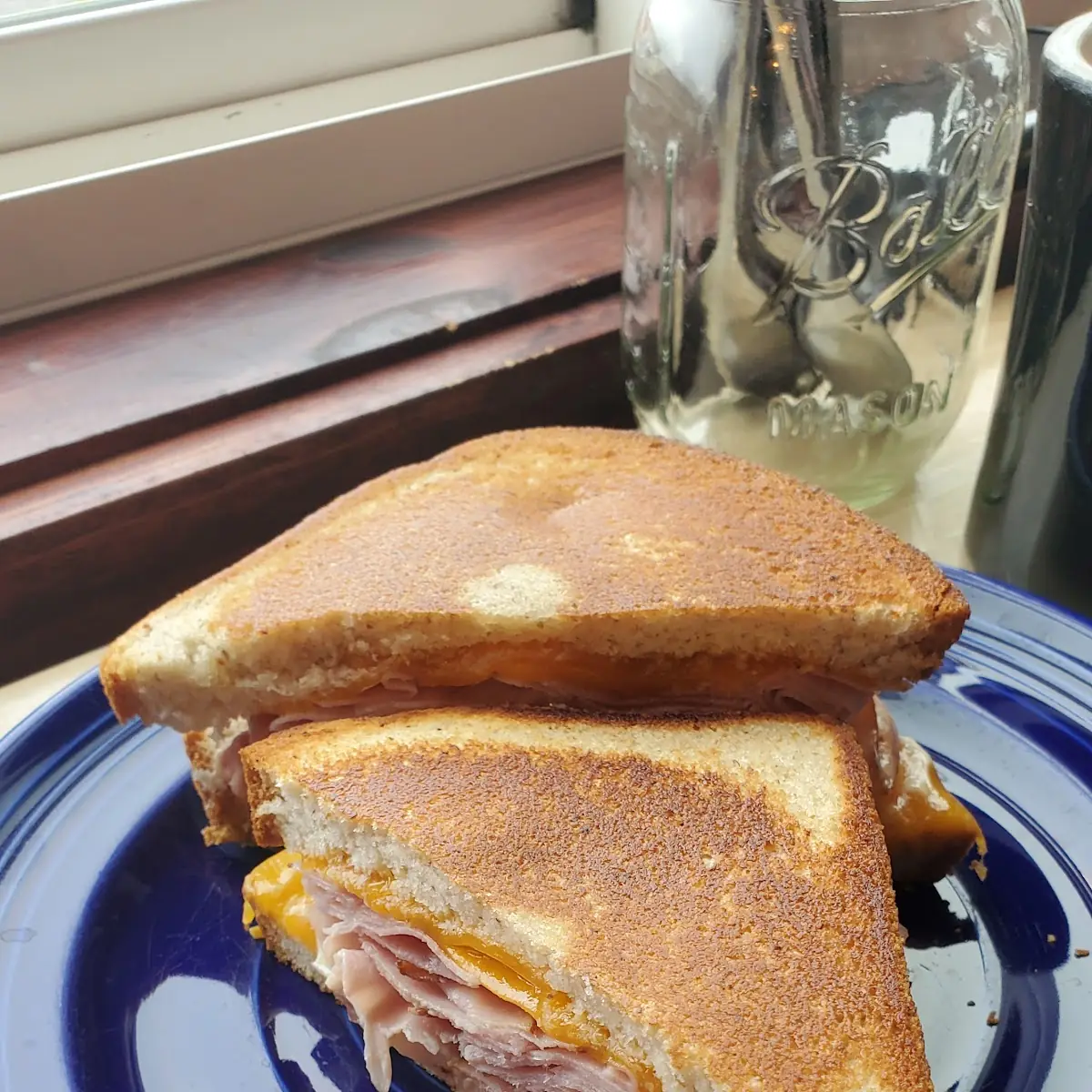 Gluten Free Ham and Cheese Panini