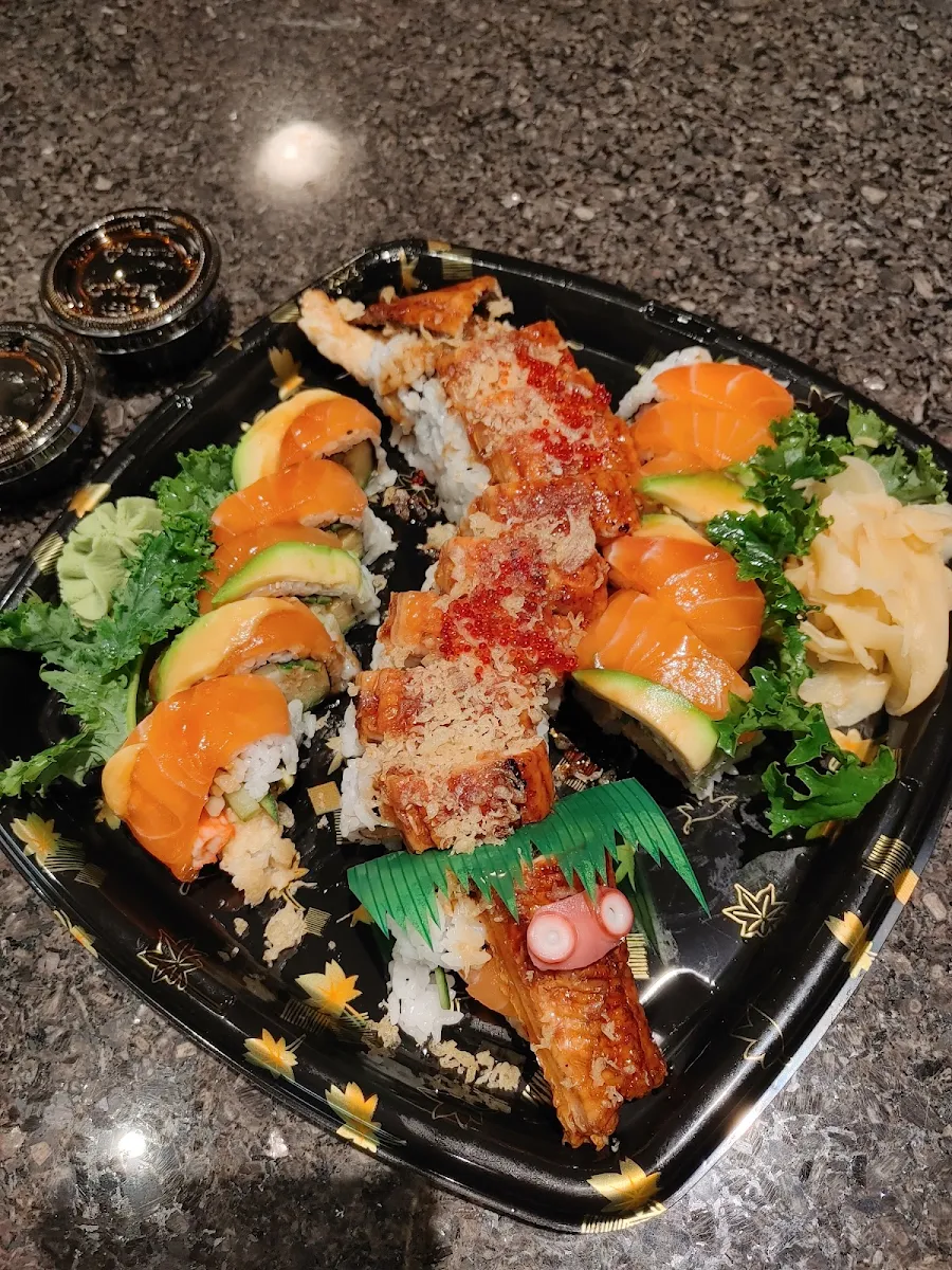 Red Dragon Roll & King Dragon Roll, Dani sushi