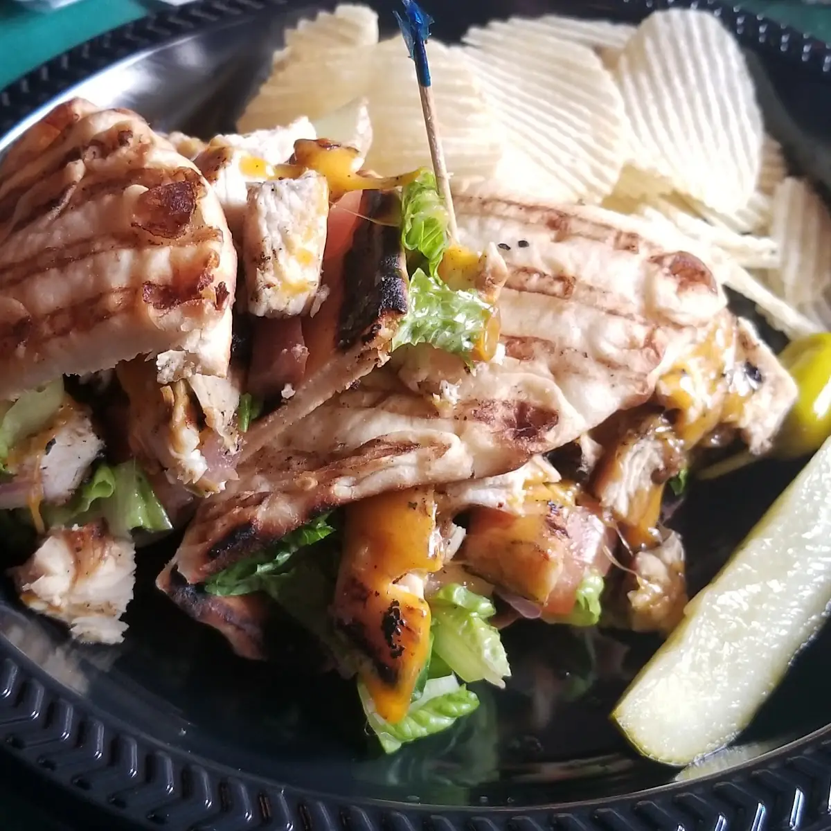 Grilled Chicken Breast Pita Bread