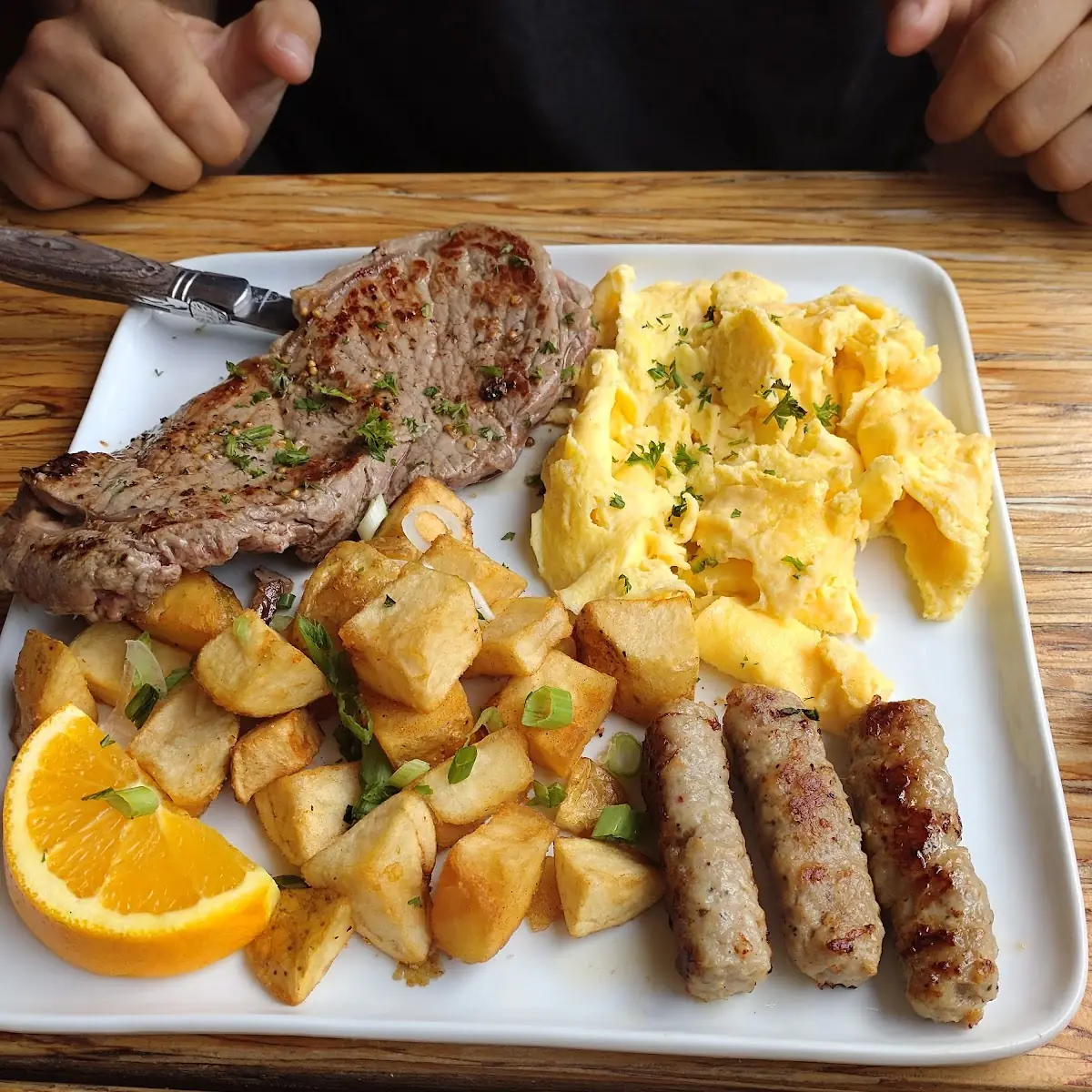 Steak and Eggs, The Morrison Café+Kitchen+Bar