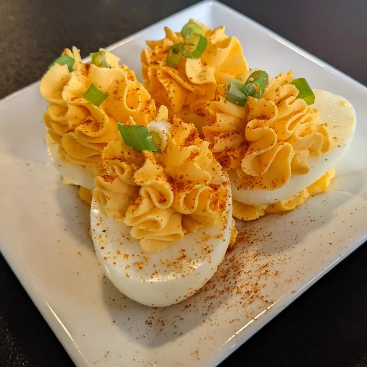 Buffalo Deviled Eggs