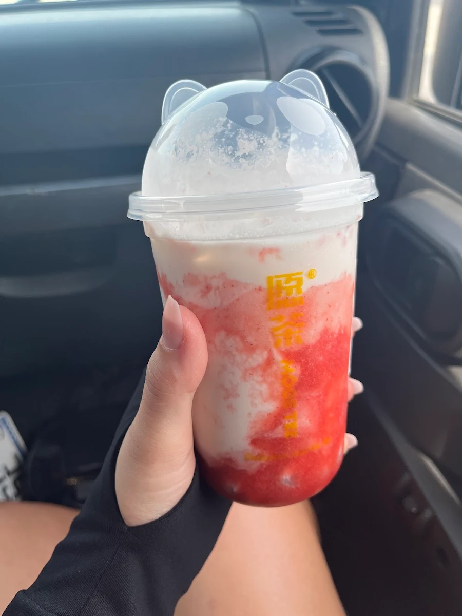 Strawberry Bubble Milk