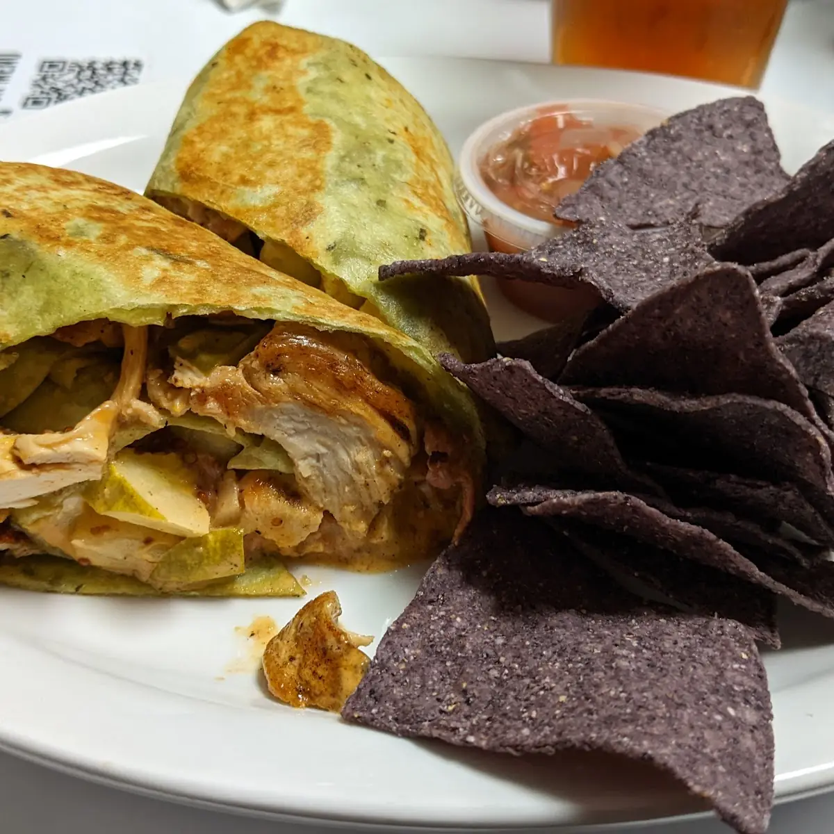The Cuban Chicken Wrap