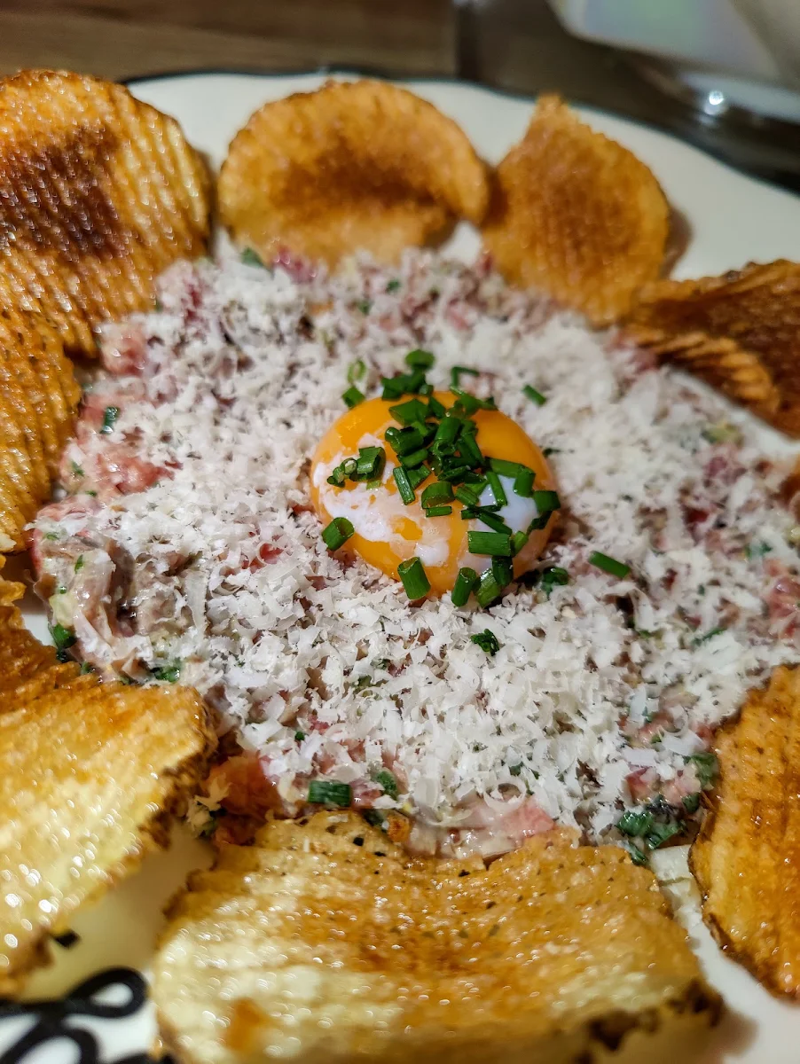 Truffle Parmesan Beef Tartare