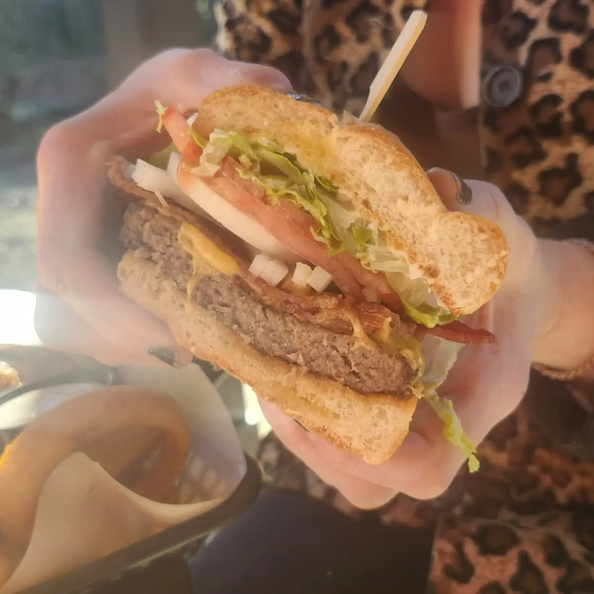 Deep Fried Burger