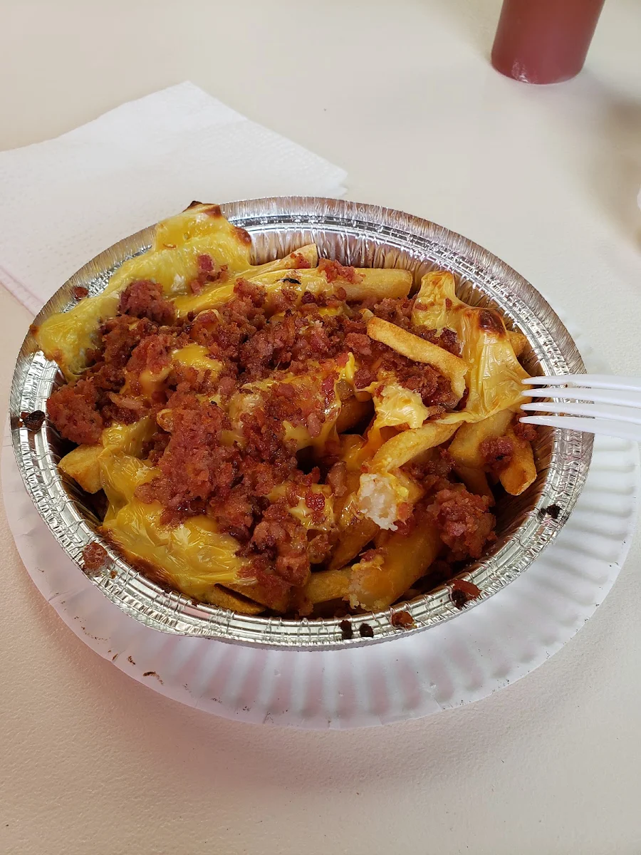 Cheese Fries Wit Bacon