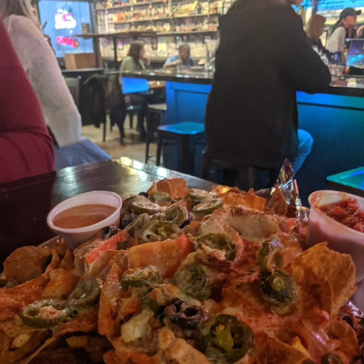 Chipotle Chicken Nachos